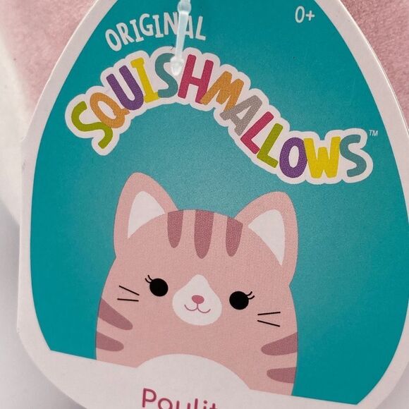 Squishmallows Paulita The Pink Tabby Cat 5” Walgreens Exclusive Christmas 2021 - Picture 4 of 10